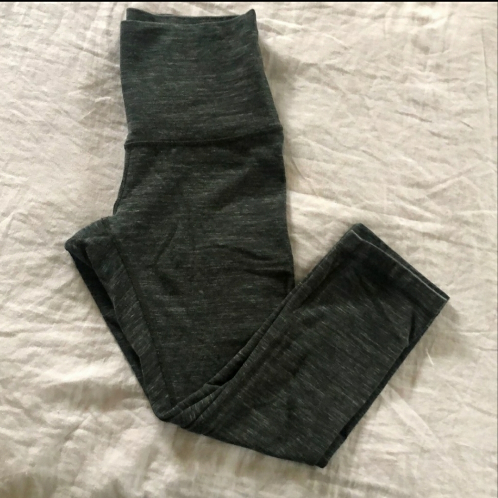 Lululemon crop high waisted leggings
